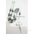 Hematite Beads of Rosary Necklace